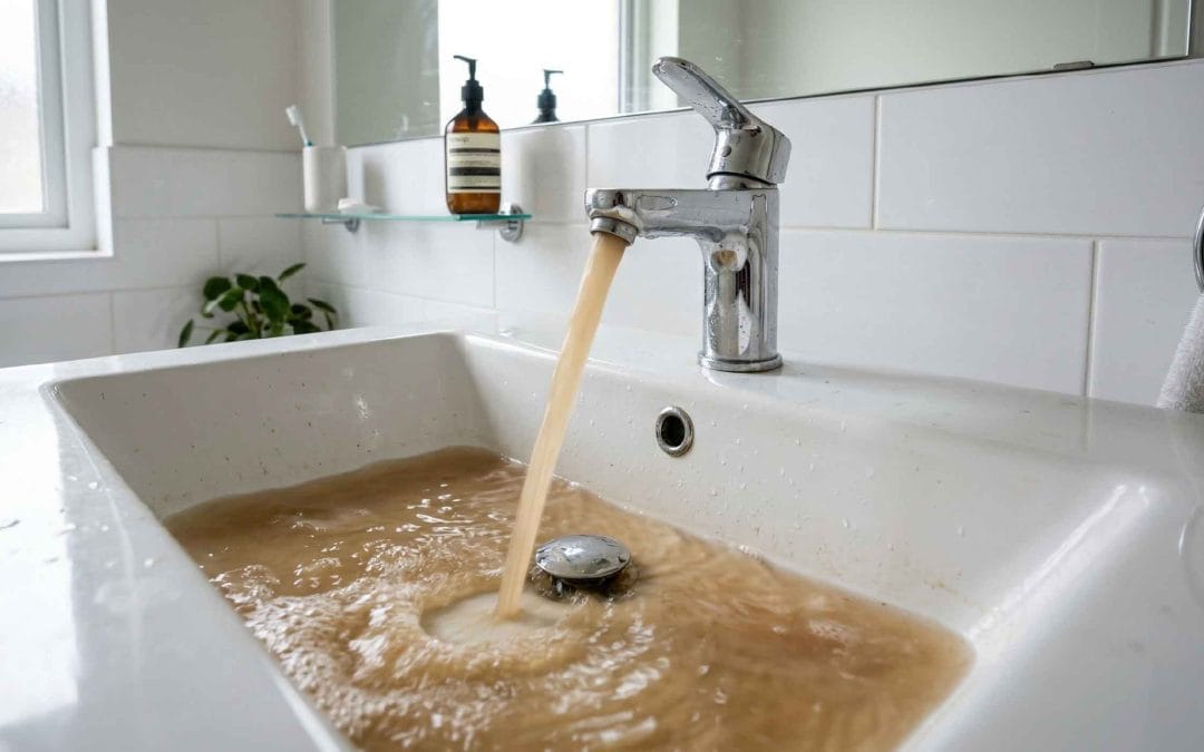 Brown Rust Coloured Water Coming Out of Taps? Here’s What to Do About It